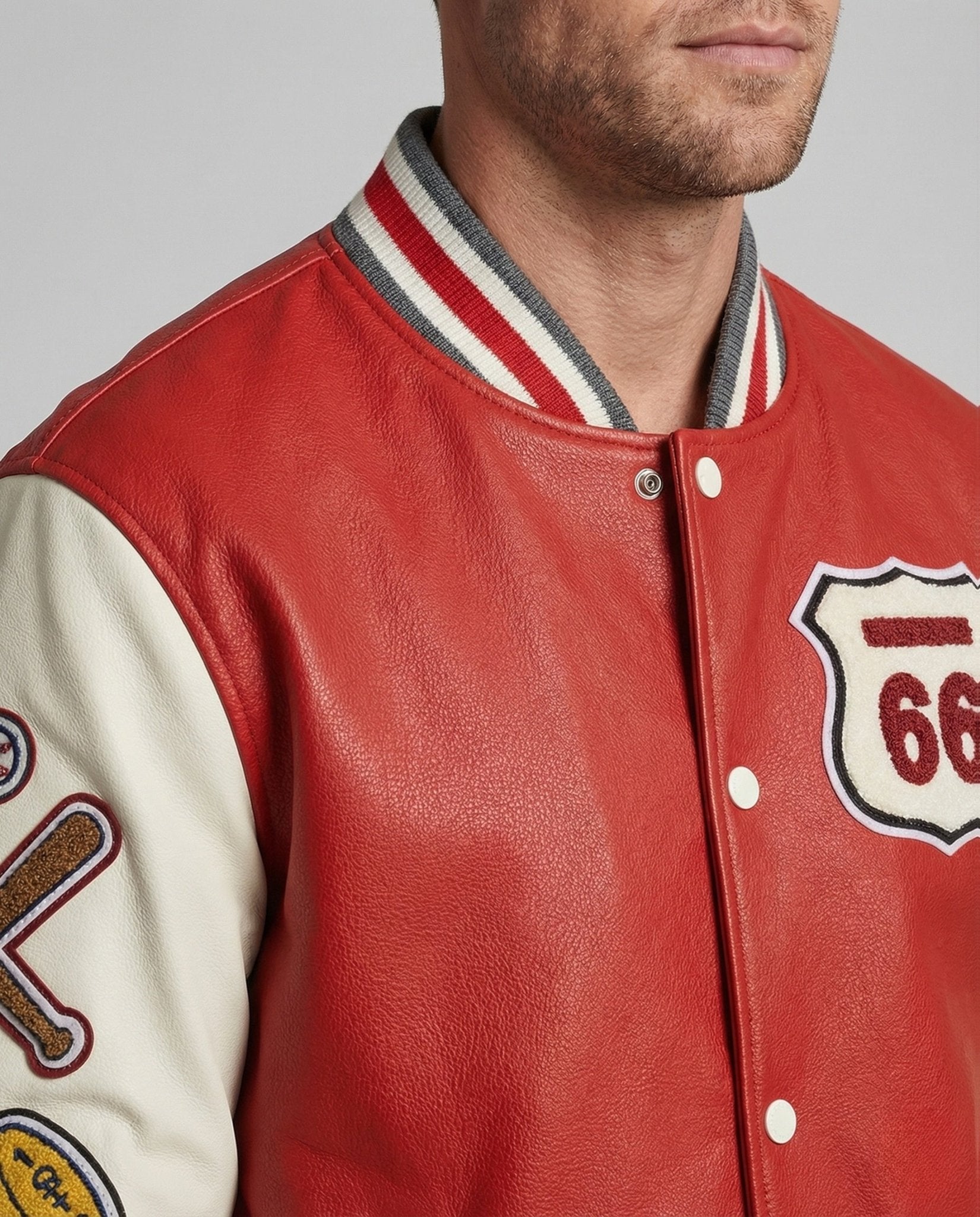 Unisex College Letterman Jacket - Chichicherry