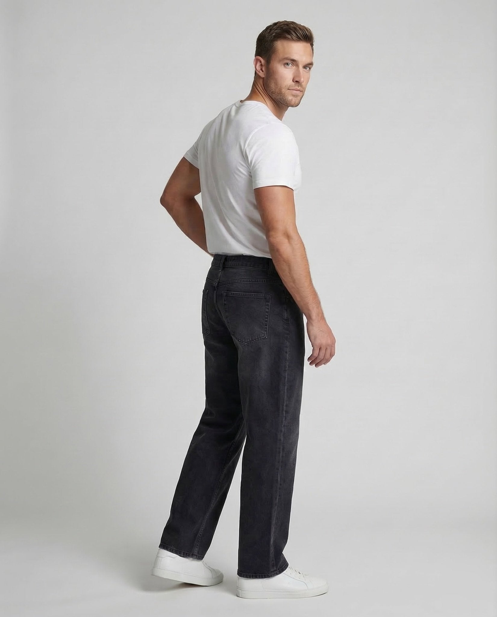 Unisex Jeans Straight Loose - Chichicherry