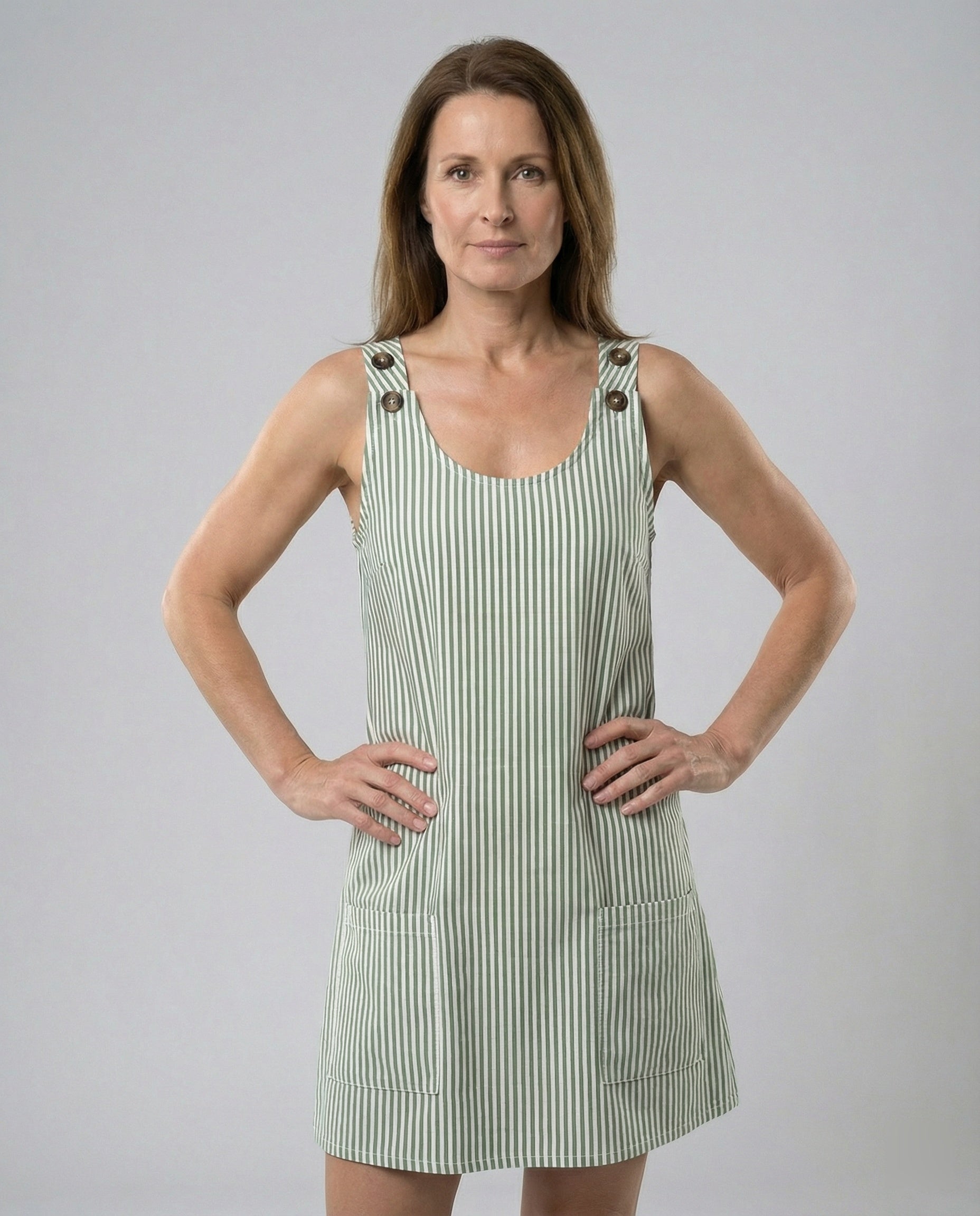 A-line Summer Dress With Pockets Women