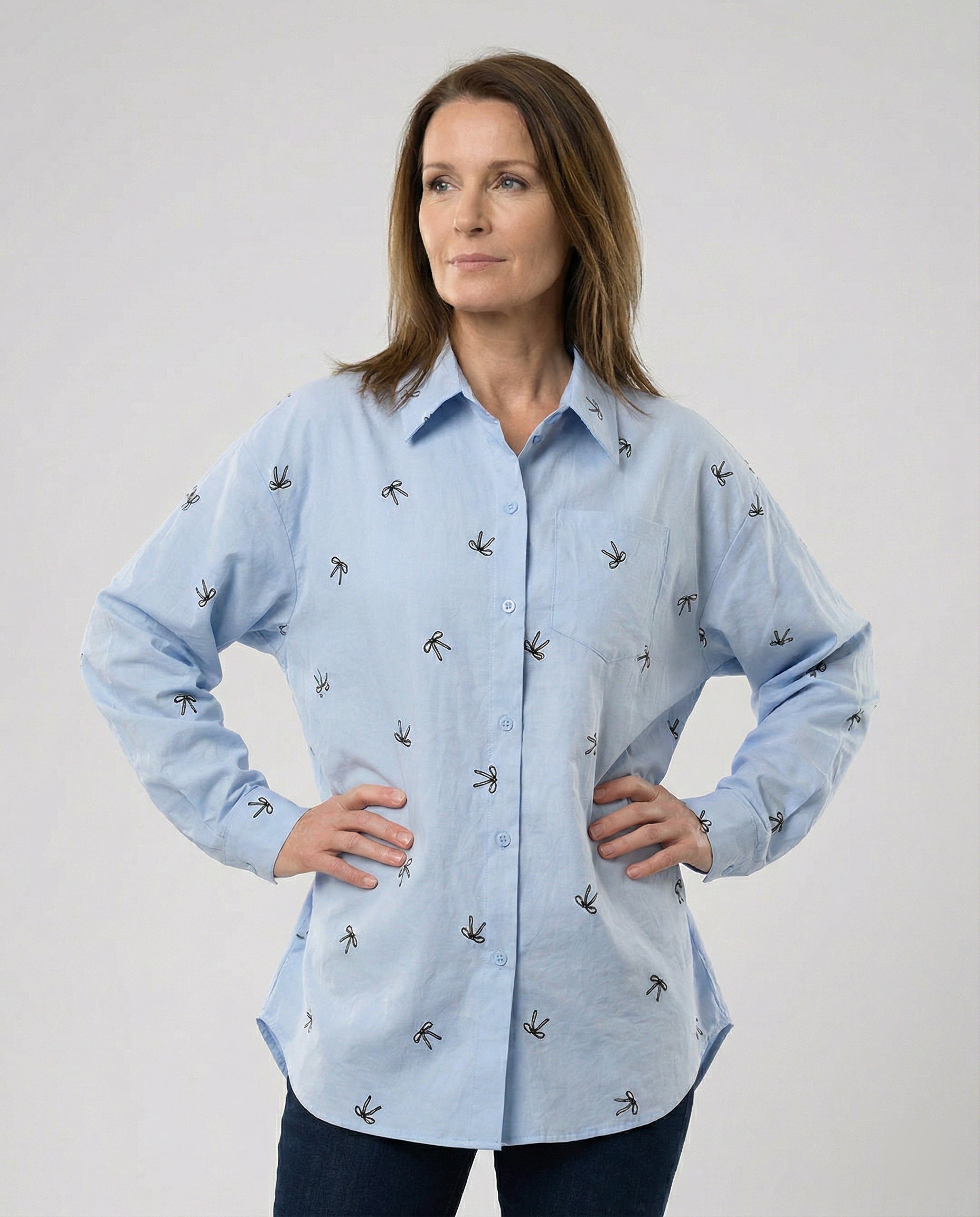 Women Lounge Shirt Oversize