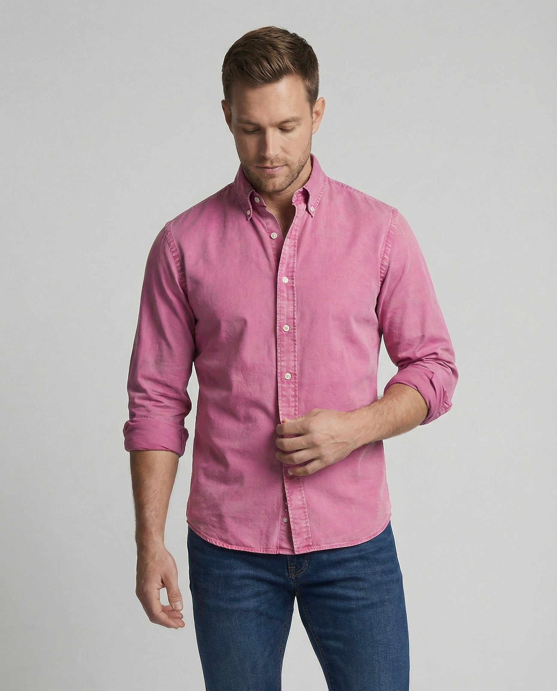 Men's Oxford shirt Men's Button Down