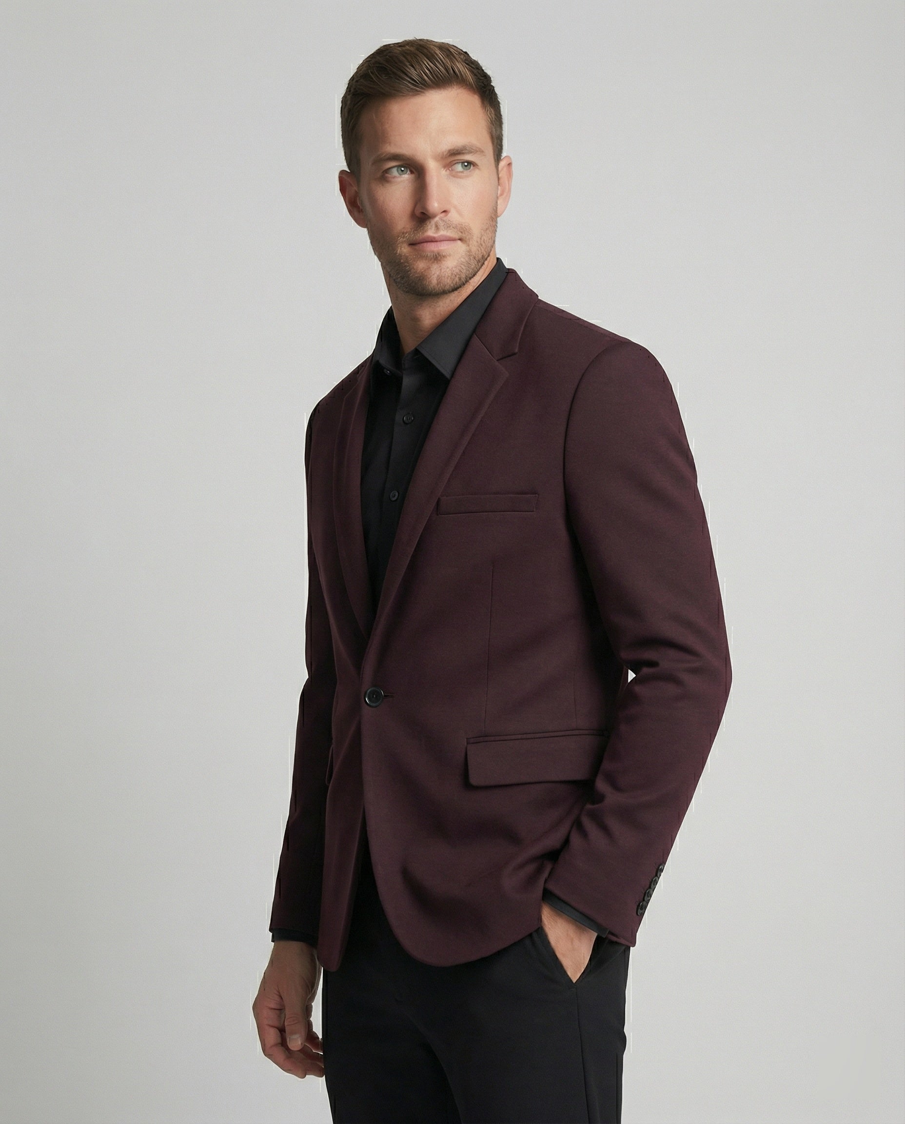 Men's Blazer Men's Single Breasted