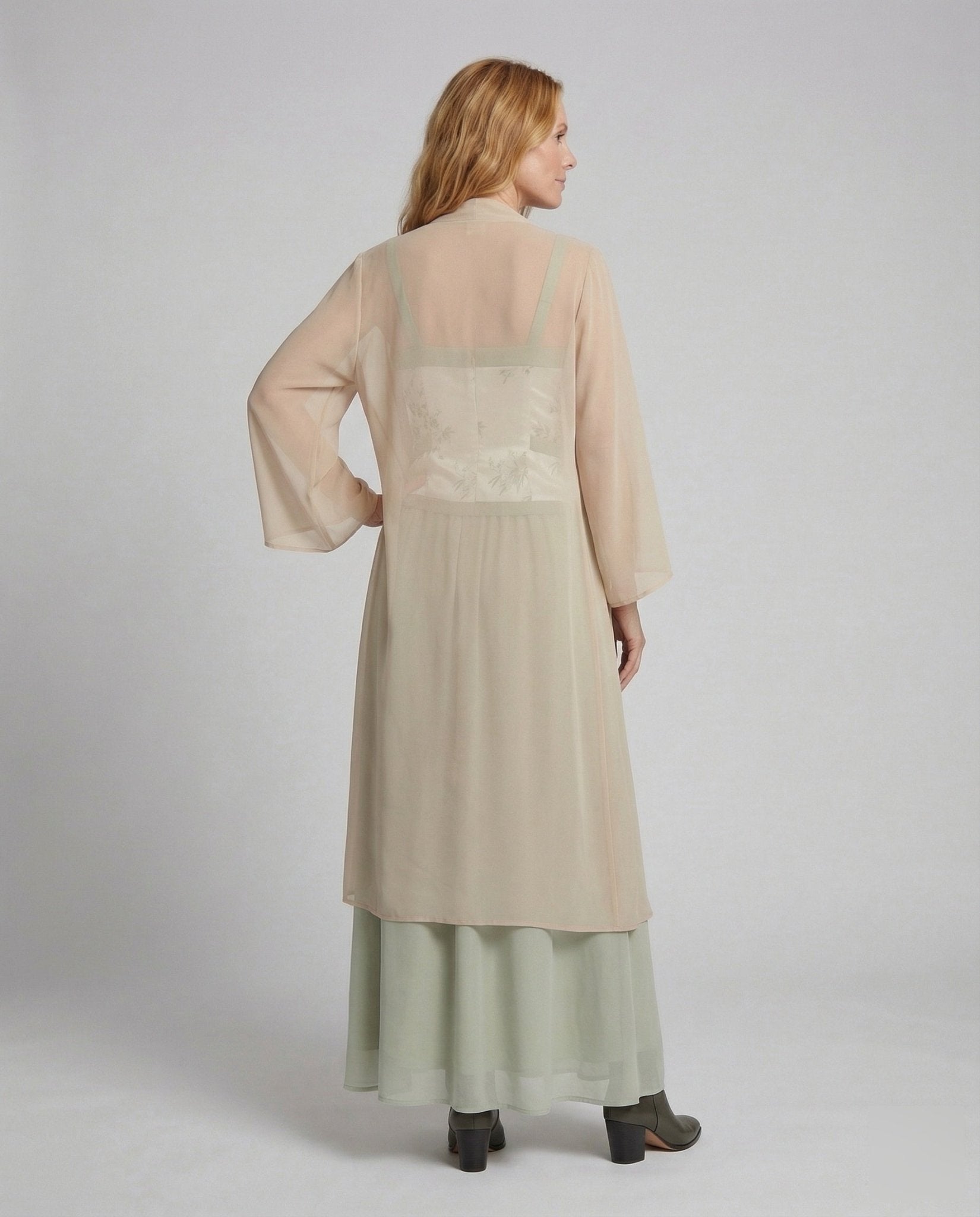 Women Chiffon Kimono Cardigan - Chichicherry
