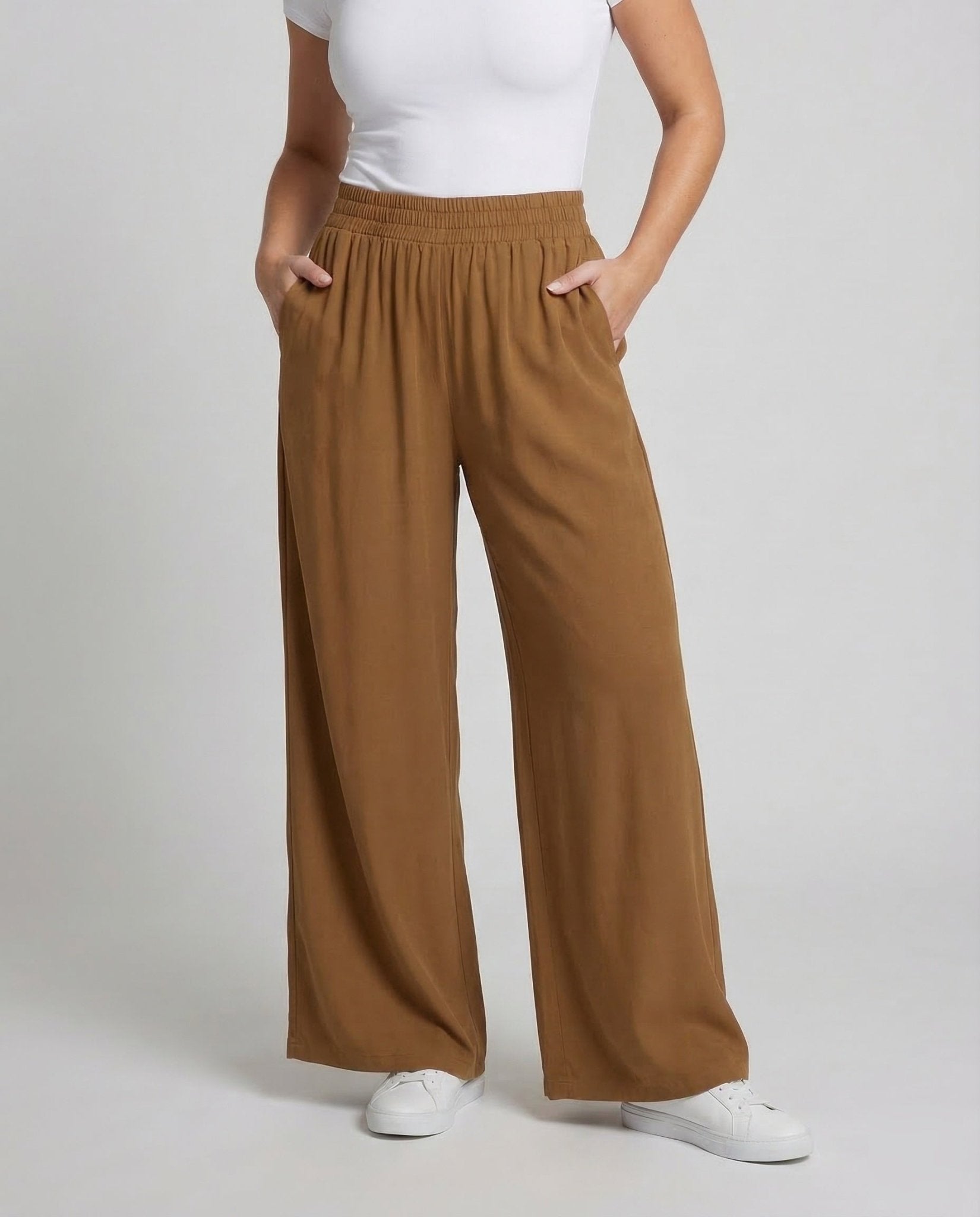 Women Culotte Pants Viscose - Chichicherry