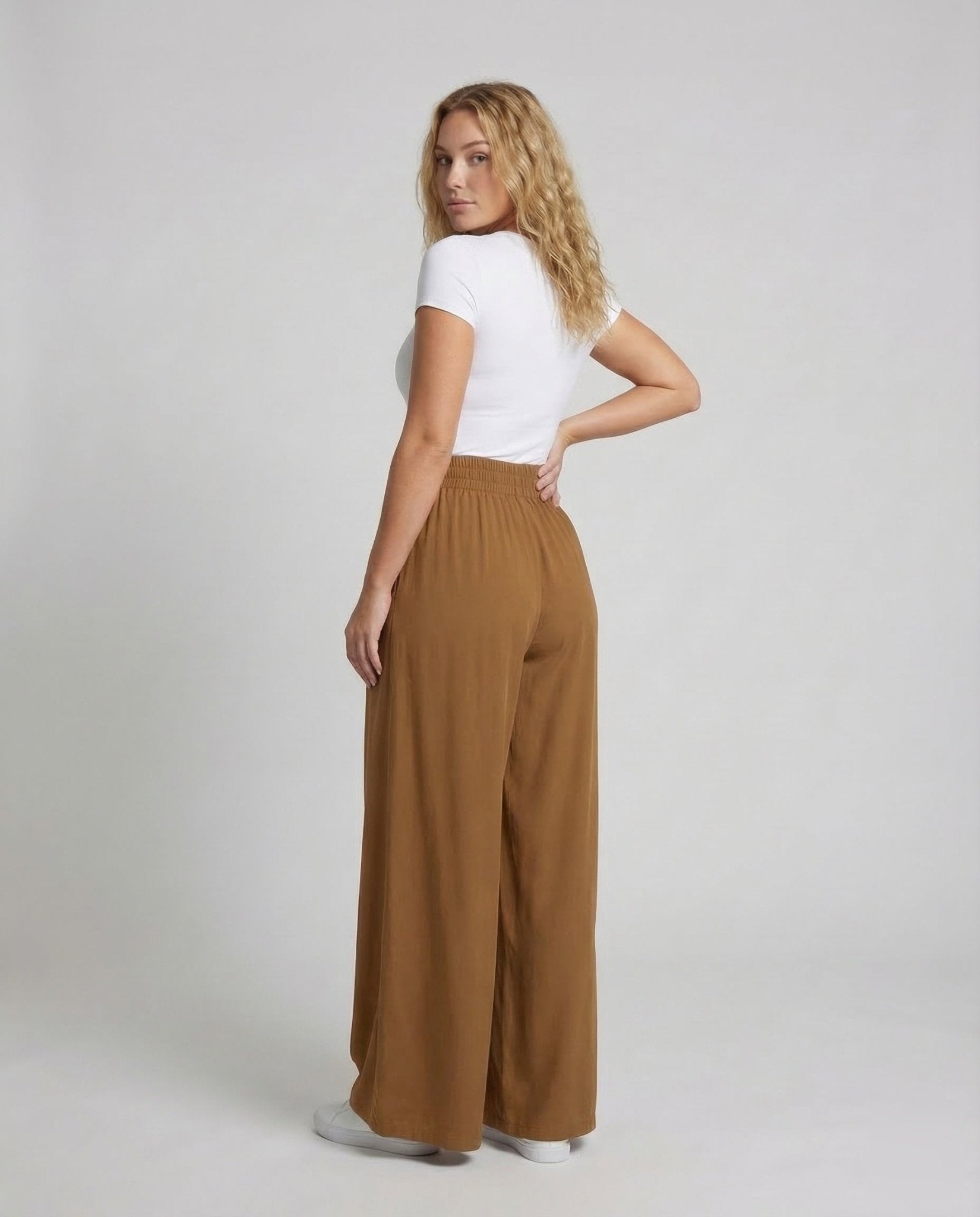 Women Culotte Pants Viscose - Chichicherry