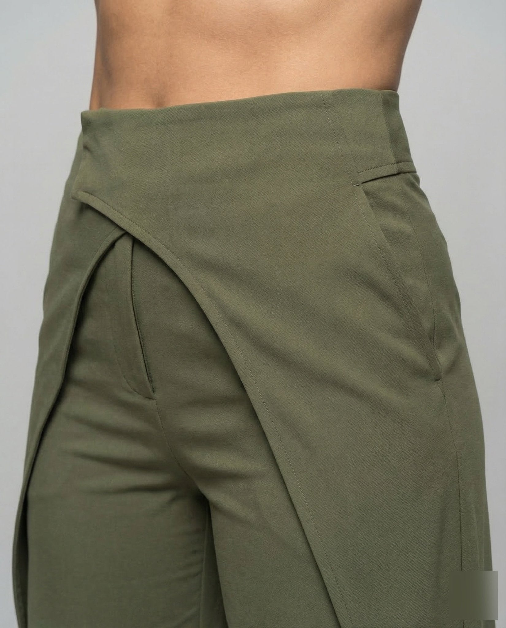 Women Palazzo Pants High Waist Wrap - Chichicherry