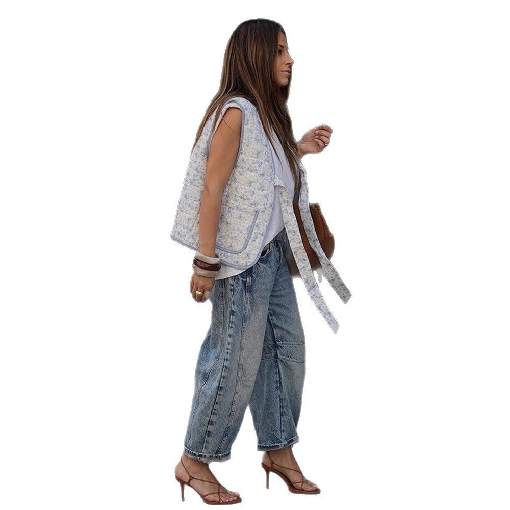 Women Spacious Leather Shopper with Curved Silhouette and Magnetic Closure Chichicherry - Chichicherry