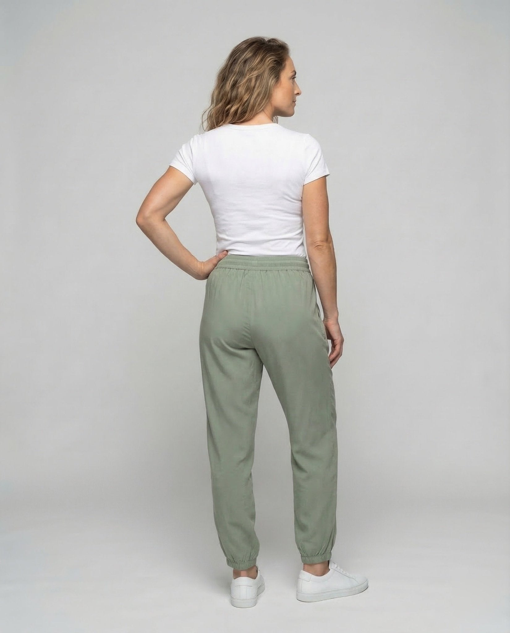Women Viscose Jogger Drawstring - Chichicherry
