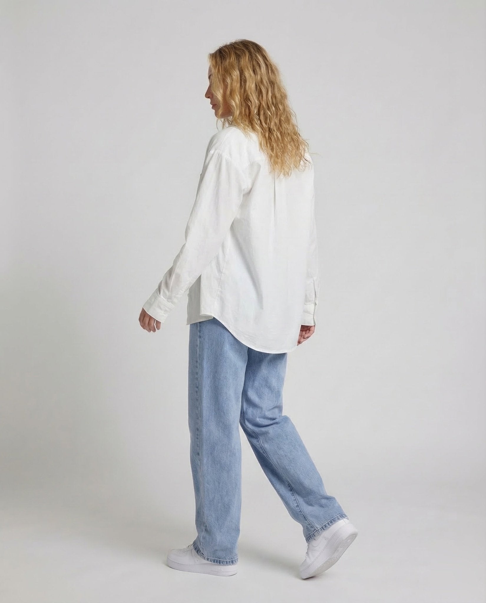 Women's Baggy Jeans Wide - Chichicherry