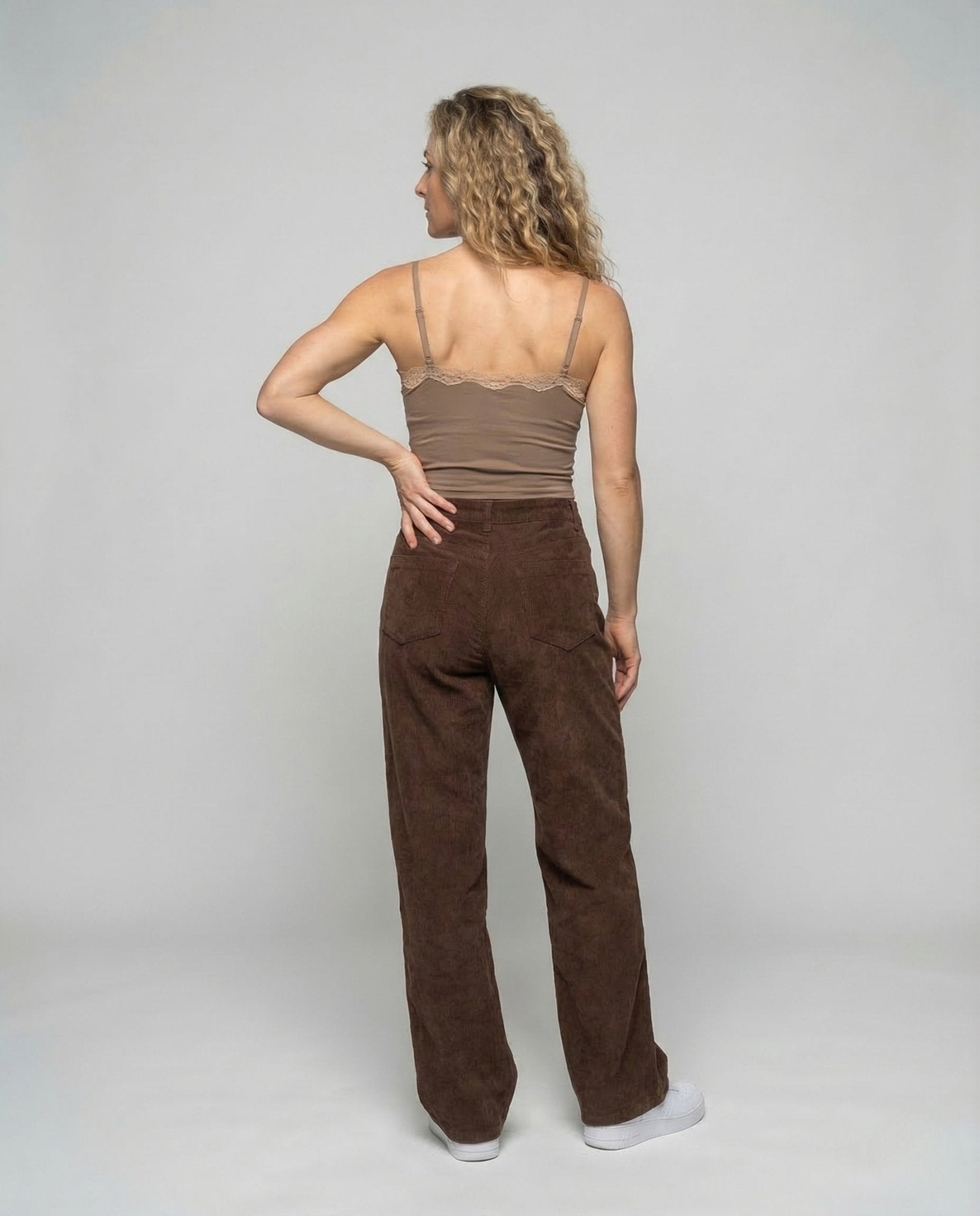Women's Chino Pants High Waist Wide - Chichicherry