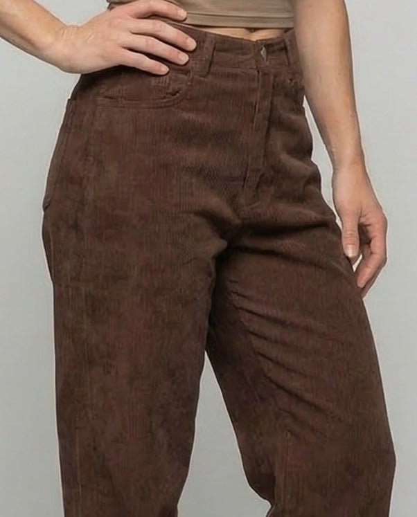 Women's Chino Pants High Waist Wide - Chichicherry