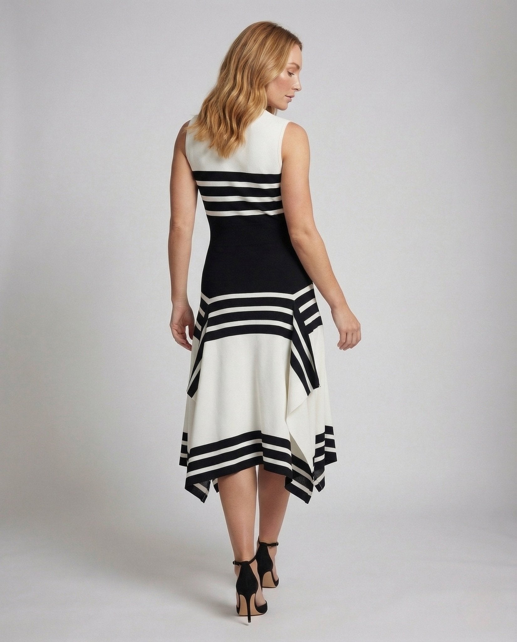 Women's Cocktail Dress Tailored Asymmetrical - Chichicherry