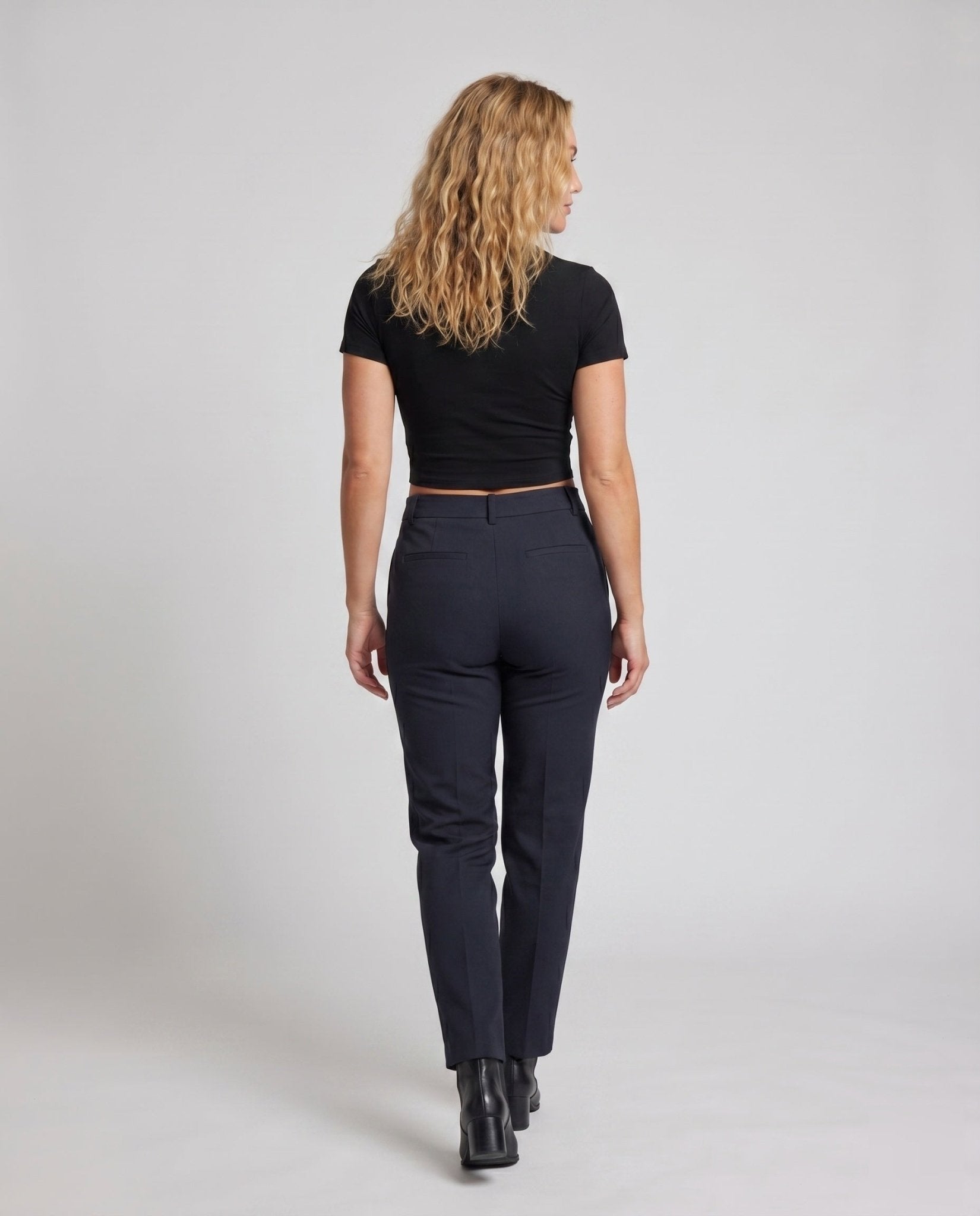 Women’s crop top with transparent inserts and form-fitting cut - Chichicherry