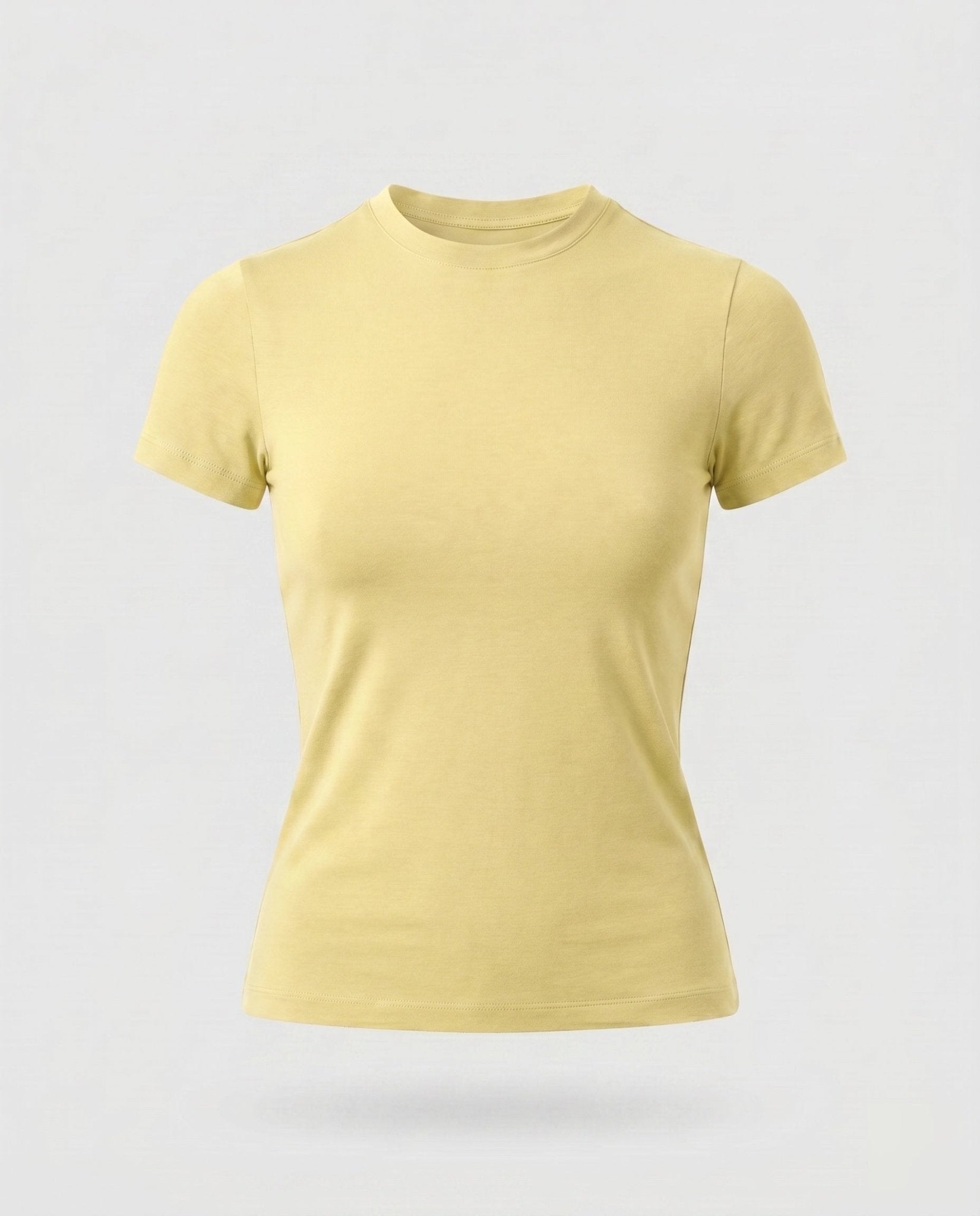 Women's Fitted Short Sleeve Shirt made of Stretch Jersey - Chichicherry