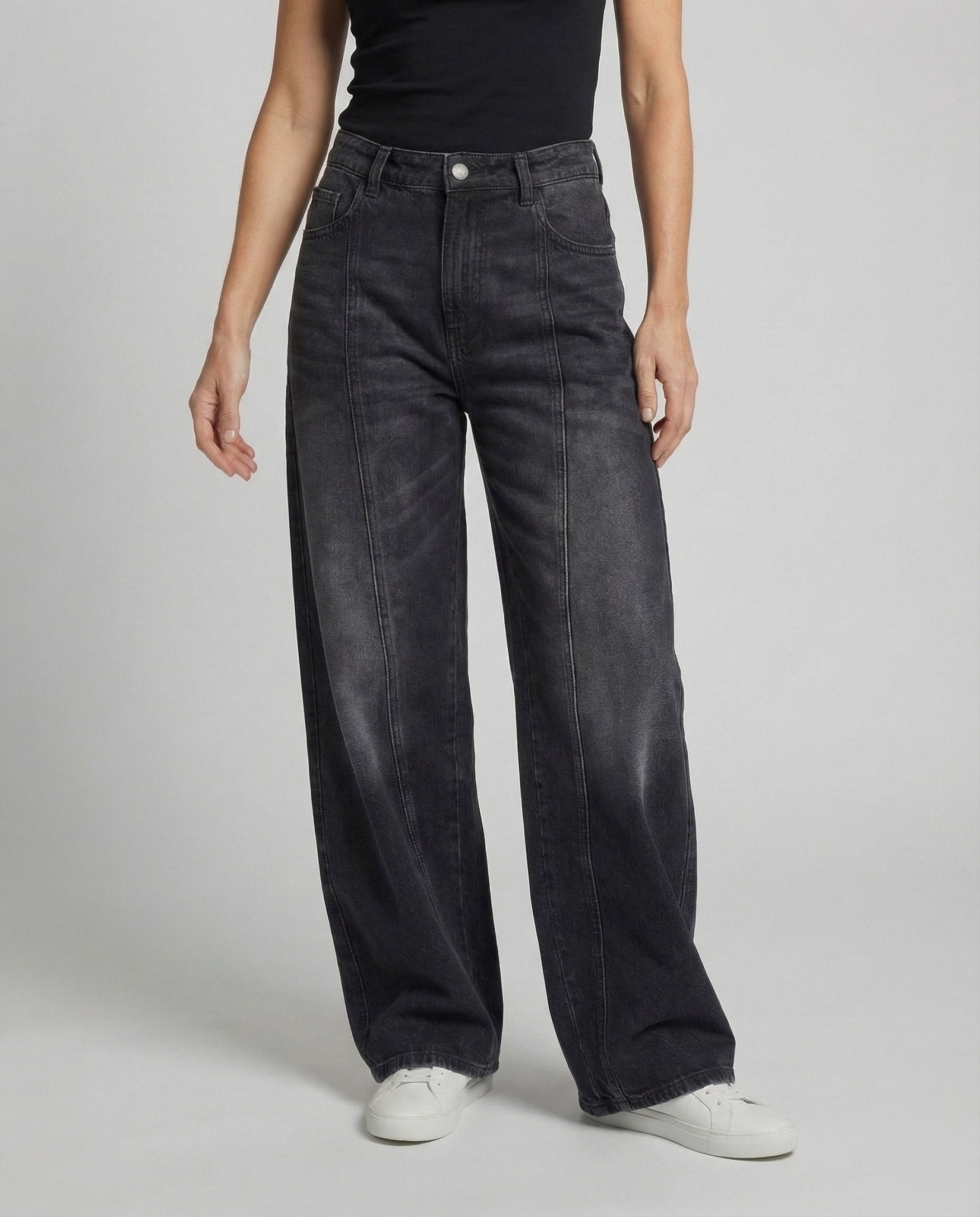 Women's Jeans Wide High Waist - Chichicherry