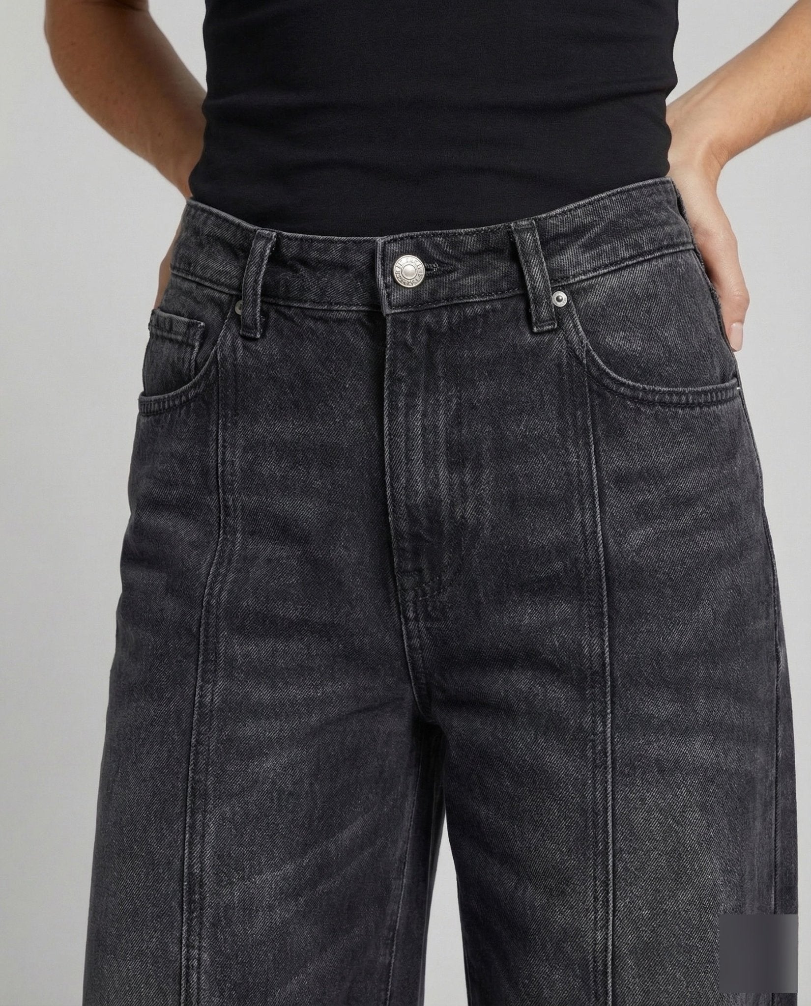 Women's Jeans Wide High Waist - Chichicherry