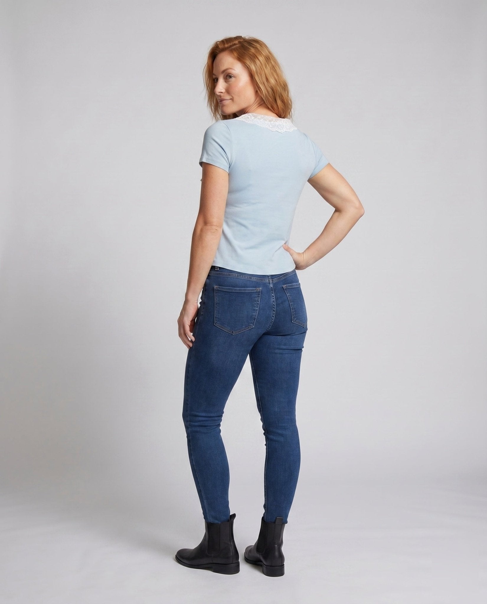 Women's Lace-Up Blouse with Playful Bow Detail - Chichicherry