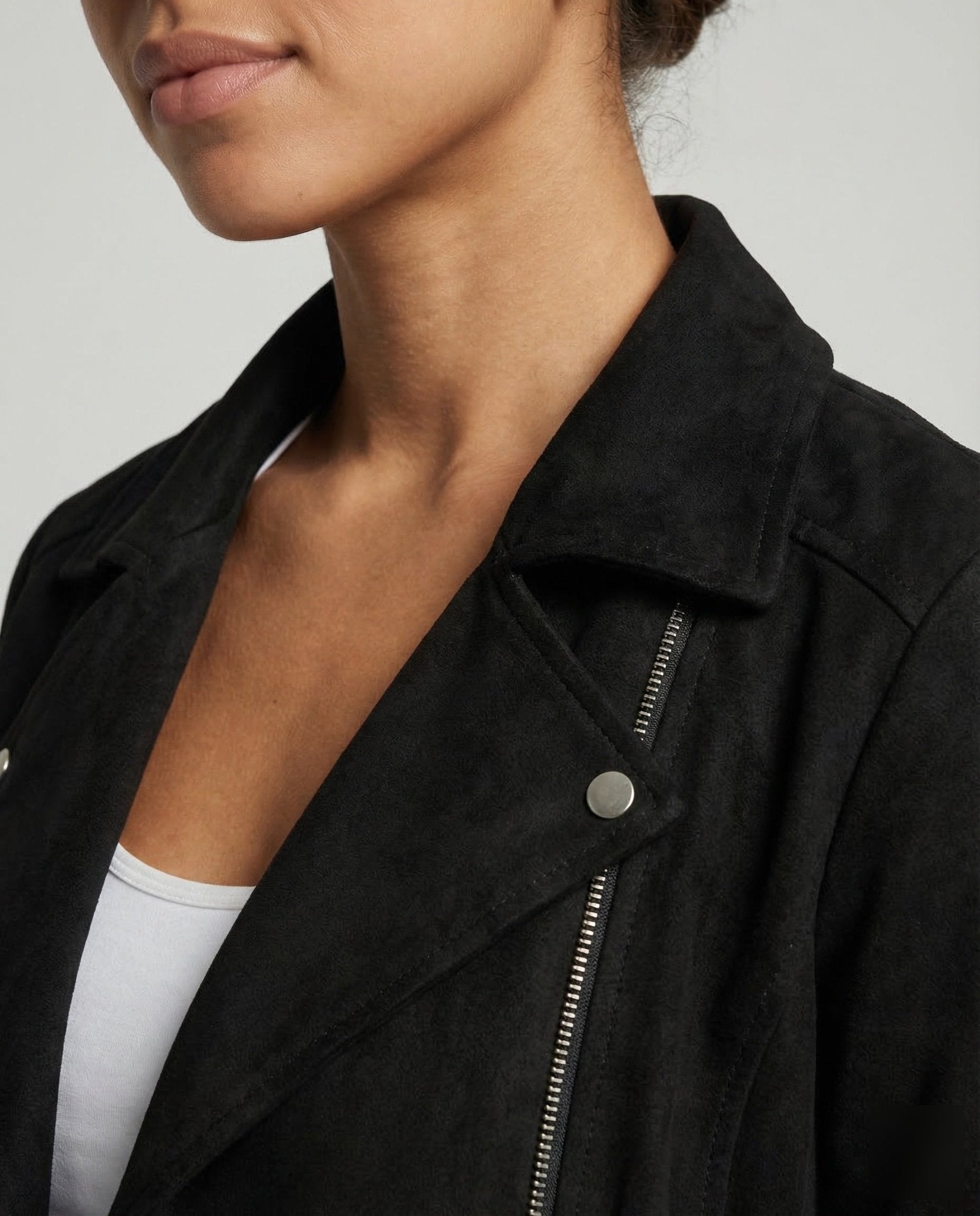 Women's leisure jacket cotton blend - Chichicherry