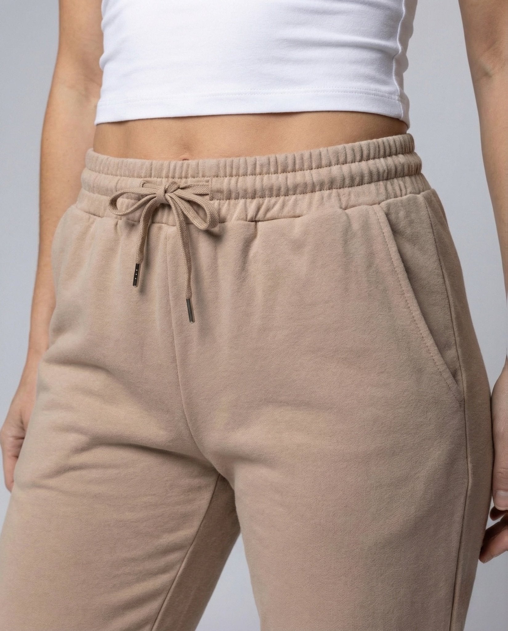 Women's Lounge Pants French Terry Drawstring - Chichicherry