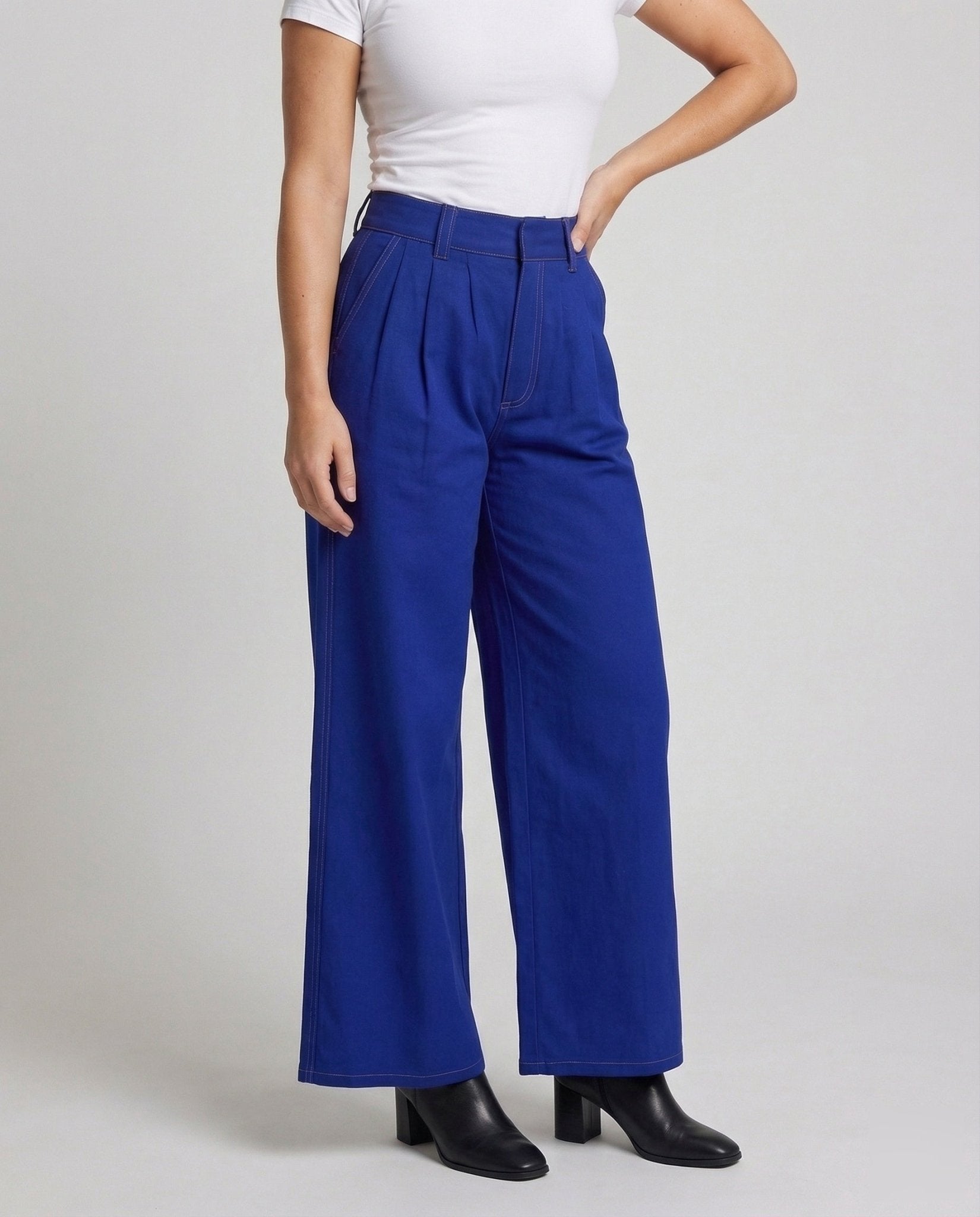 Women's Marlene Pants High Waist - Chichicherry