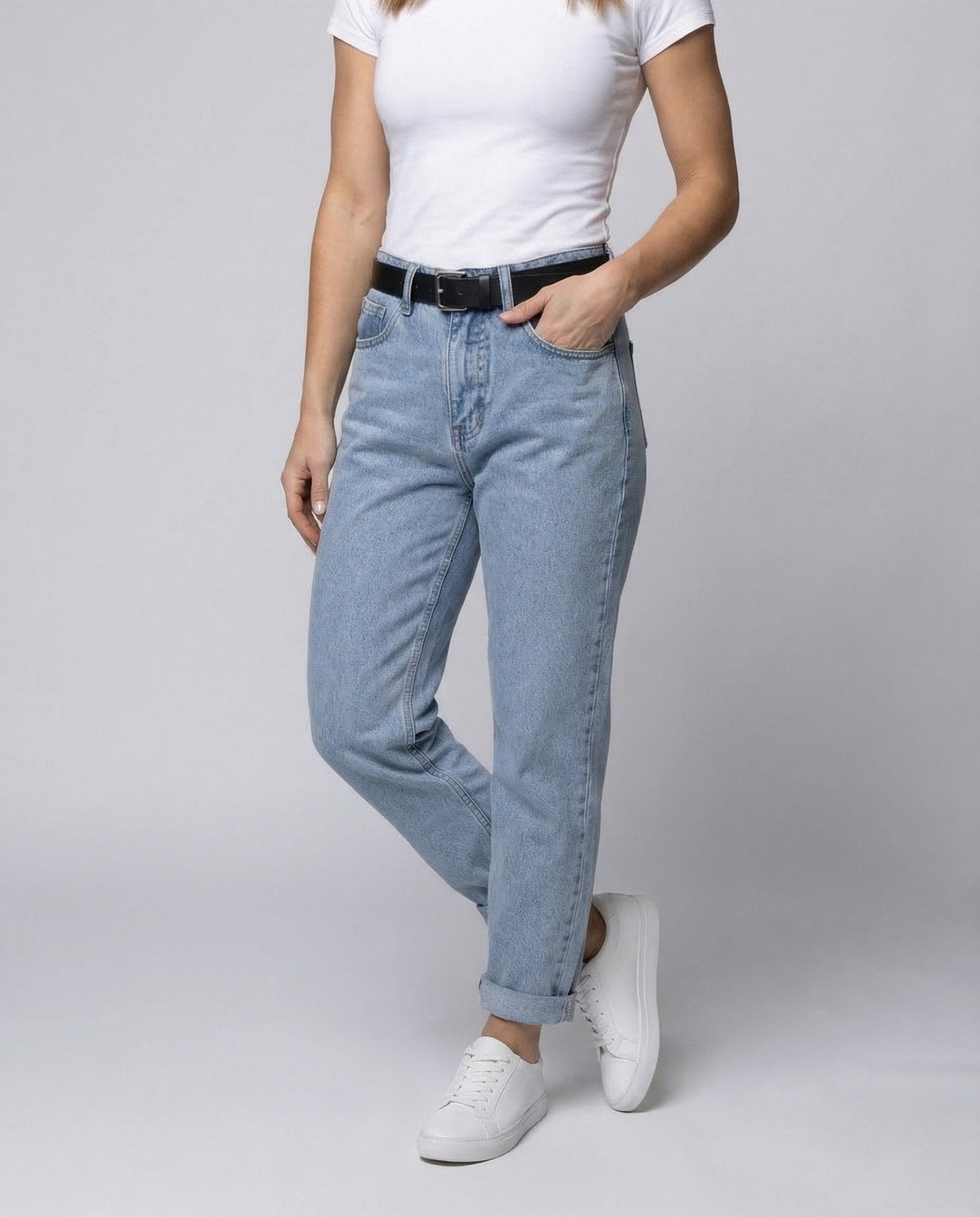 Women's Mom Jeans High Waist - Chichicherry