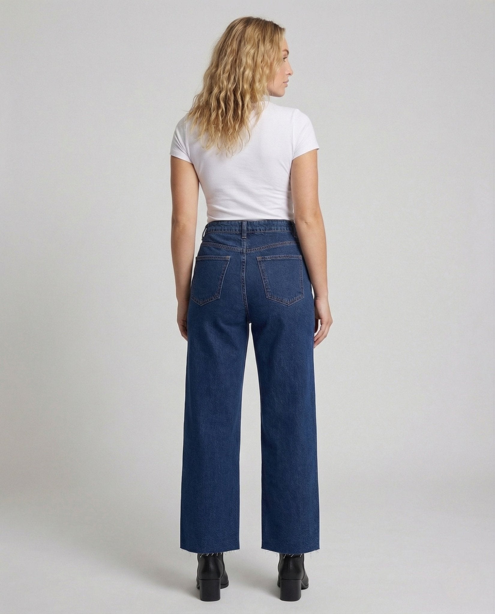 Women's Palazzo Jeans High Waist - Chichicherry