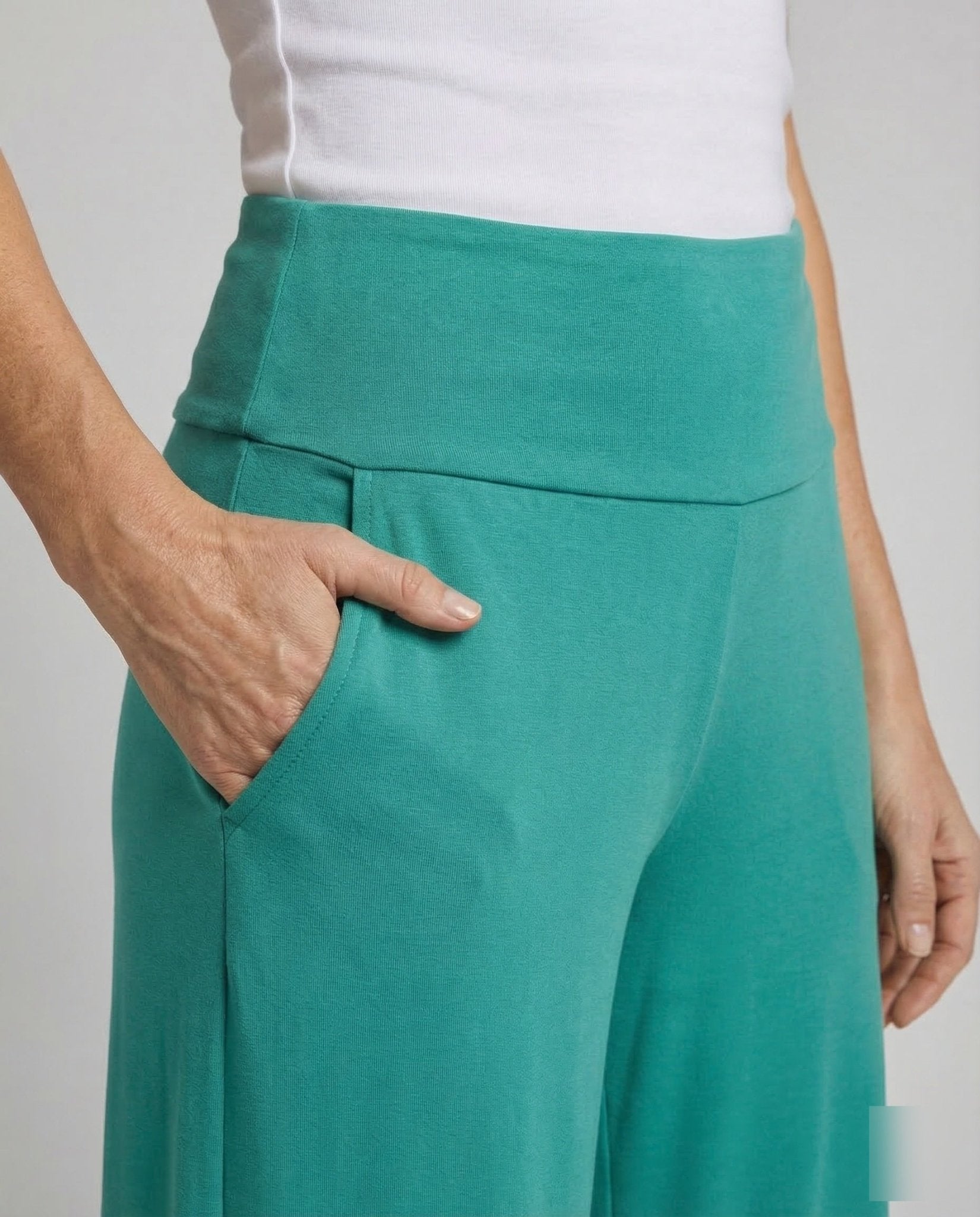 Women's Palazzo Pants Jersey - Chichicherry