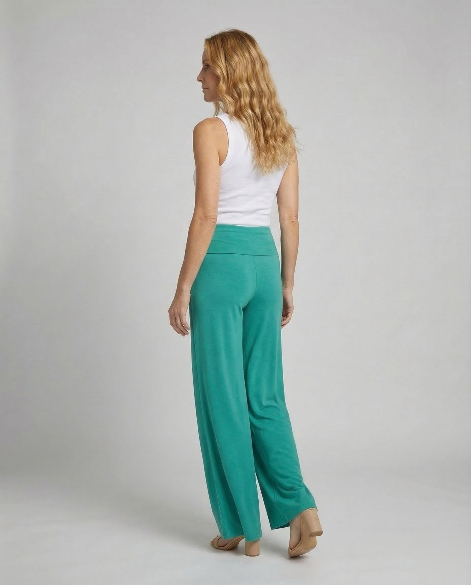 Women's Palazzo Pants Jersey - Chichicherry