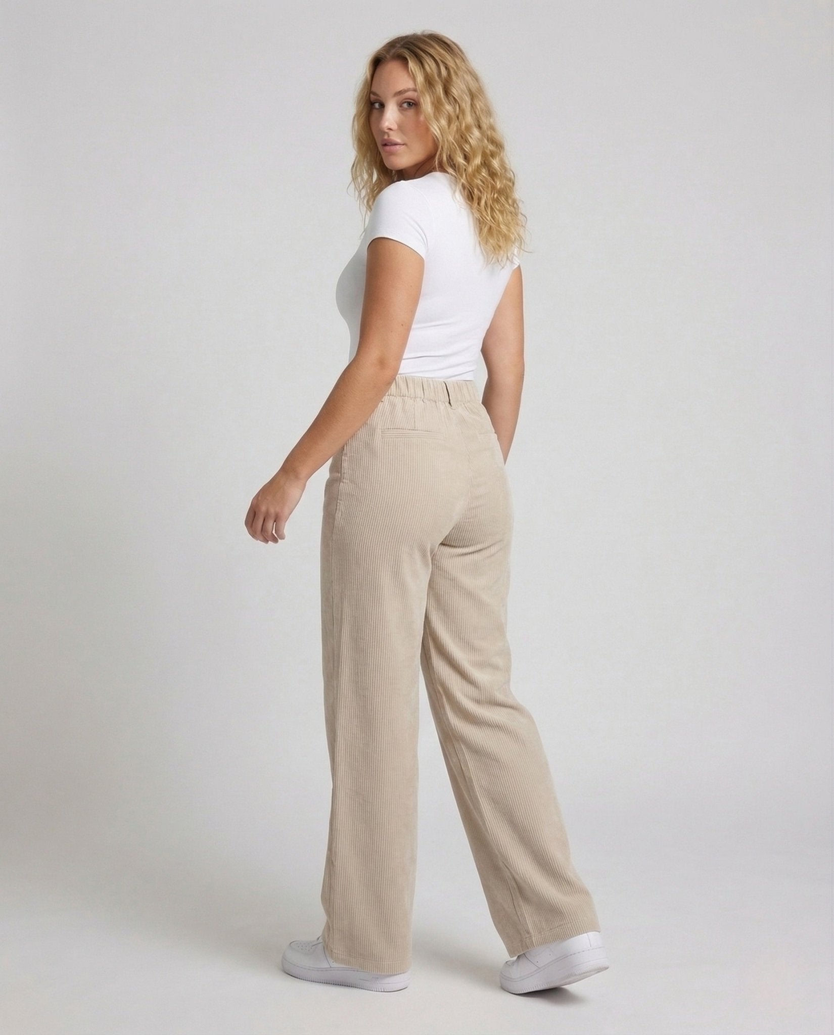 Women's Palazzo Pants Pinstripe Wide - Chichicherry