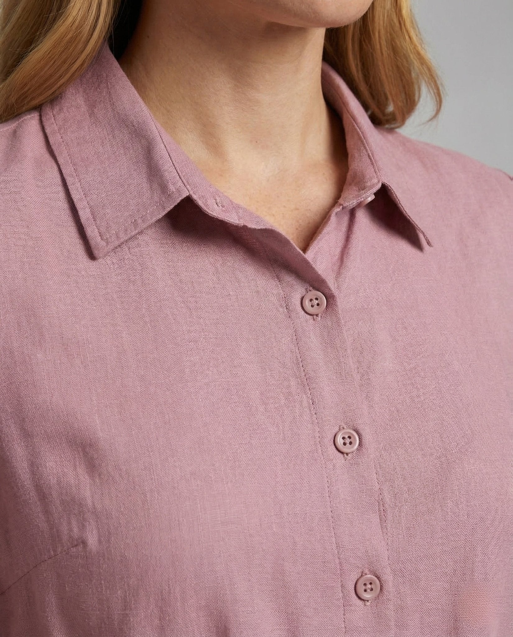 Women's Shirt Dress with Gathered Waist - Chichicherry