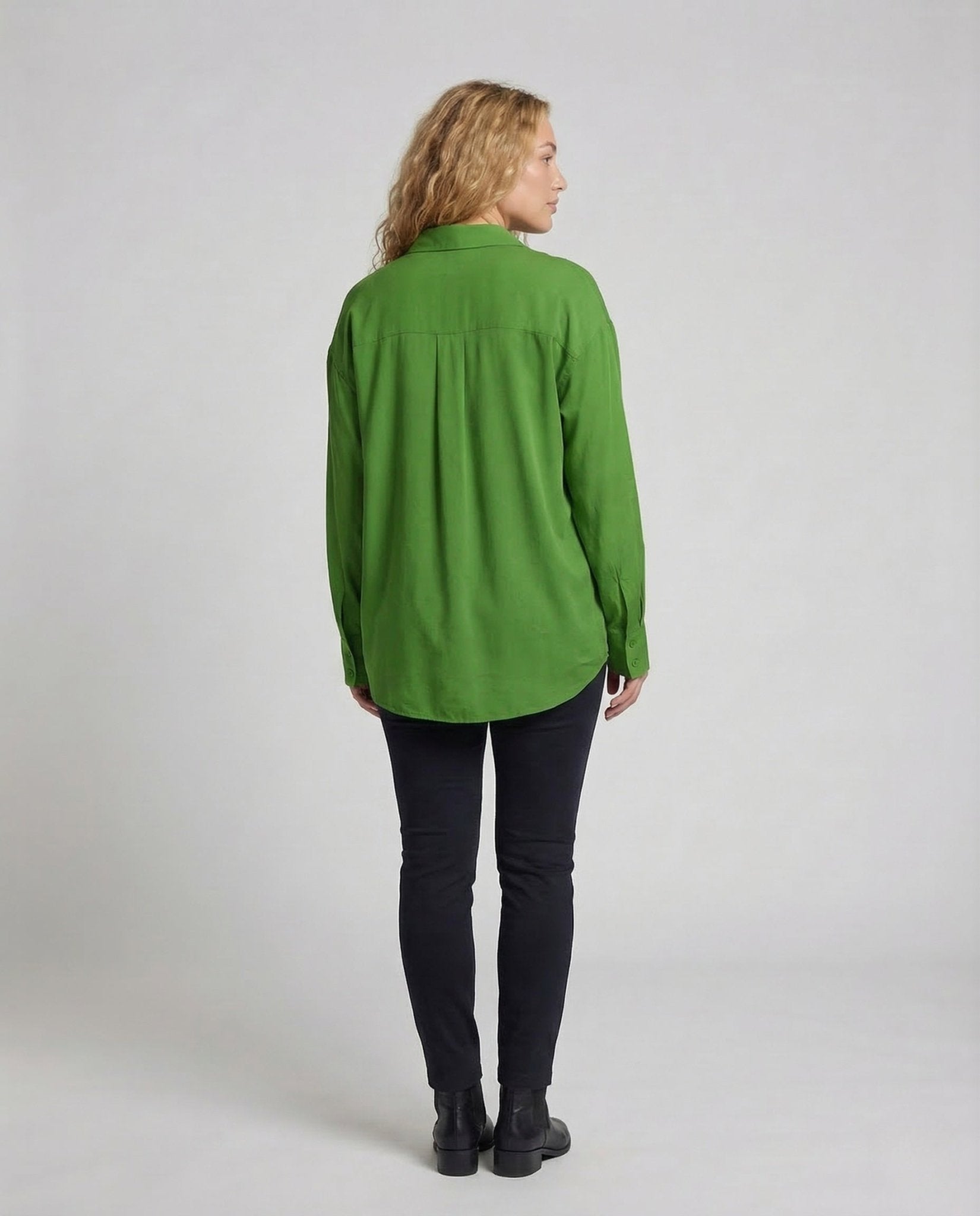 Women's Silk Look Blouse Wide - Chichicherry