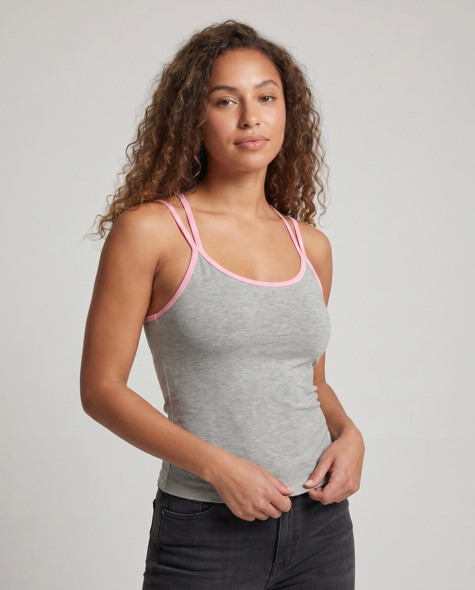 Women's sports bra with adjustable straps and comfortable fit - Chichicherry