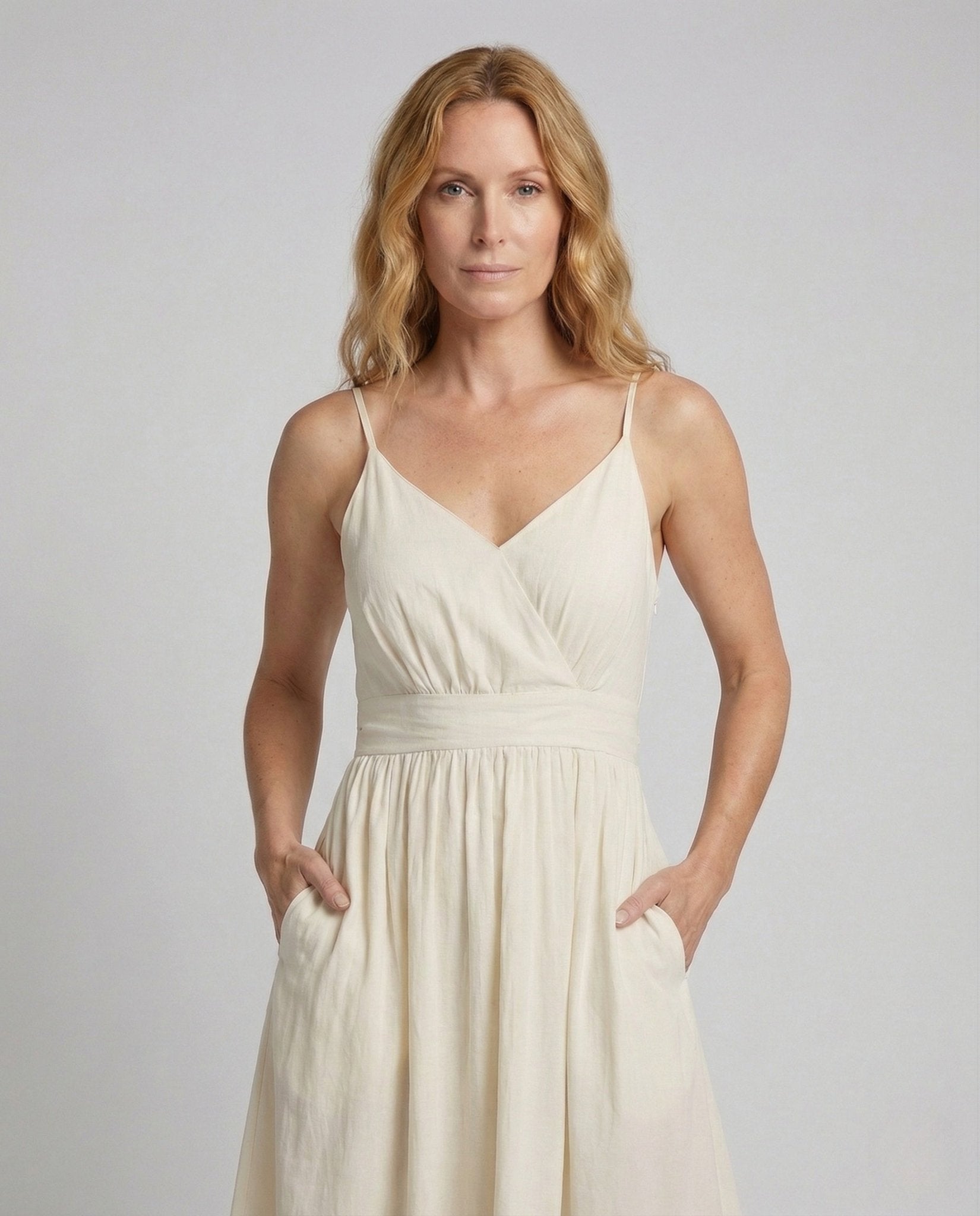 Women’s summer dress with wrap bustier - Chichicherry