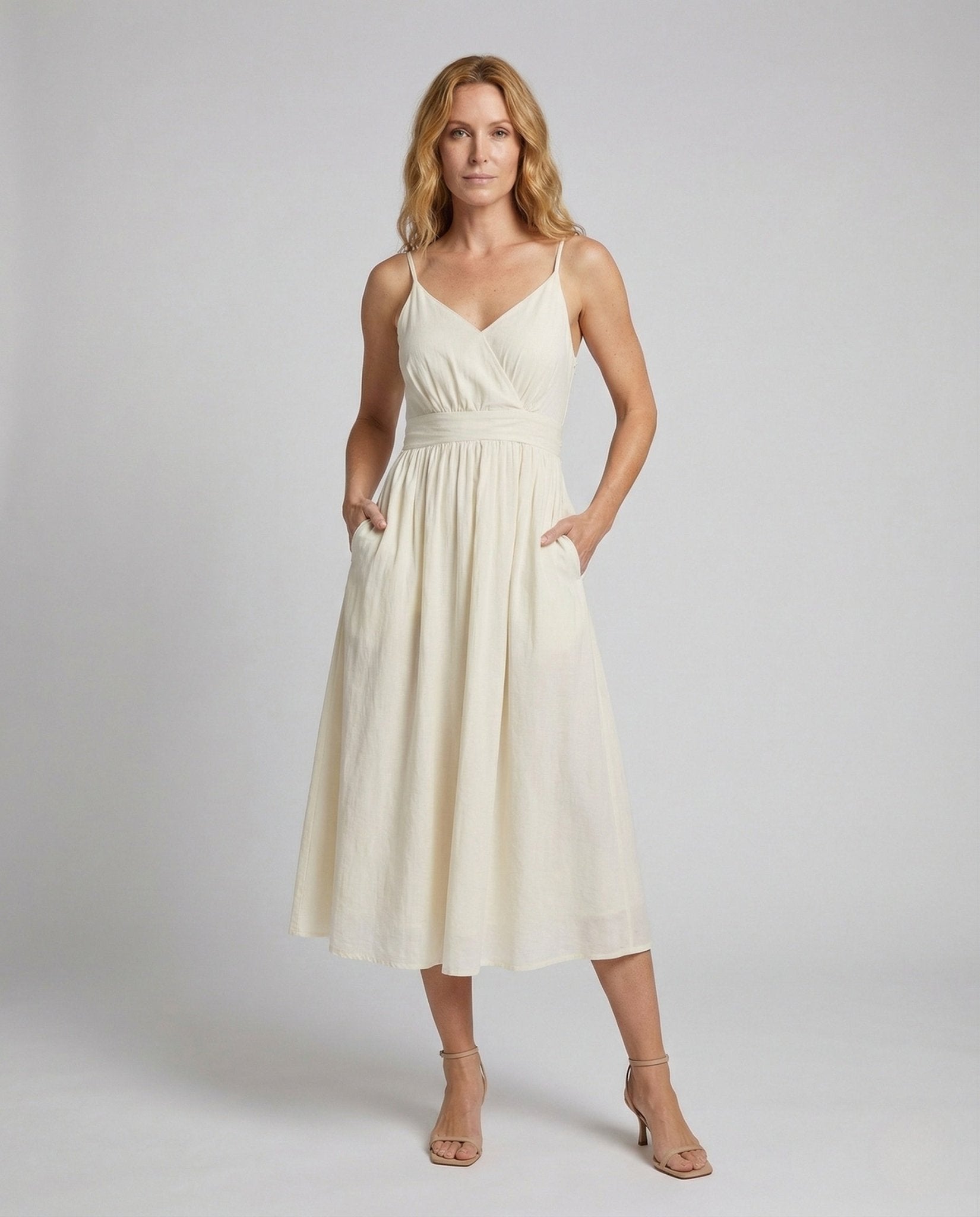 Women’s summer dress with wrap bustier - Chichicherry