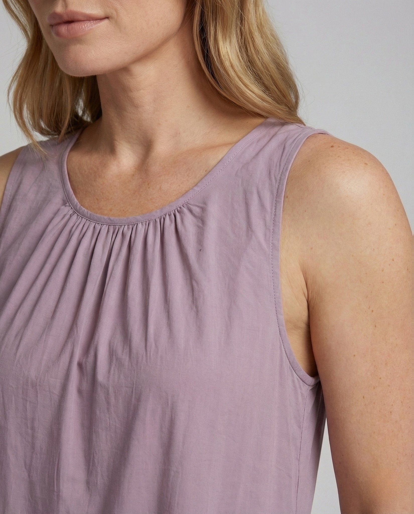 Women's Tiered Dress Sleeveless Maxi Length - Chichicherry