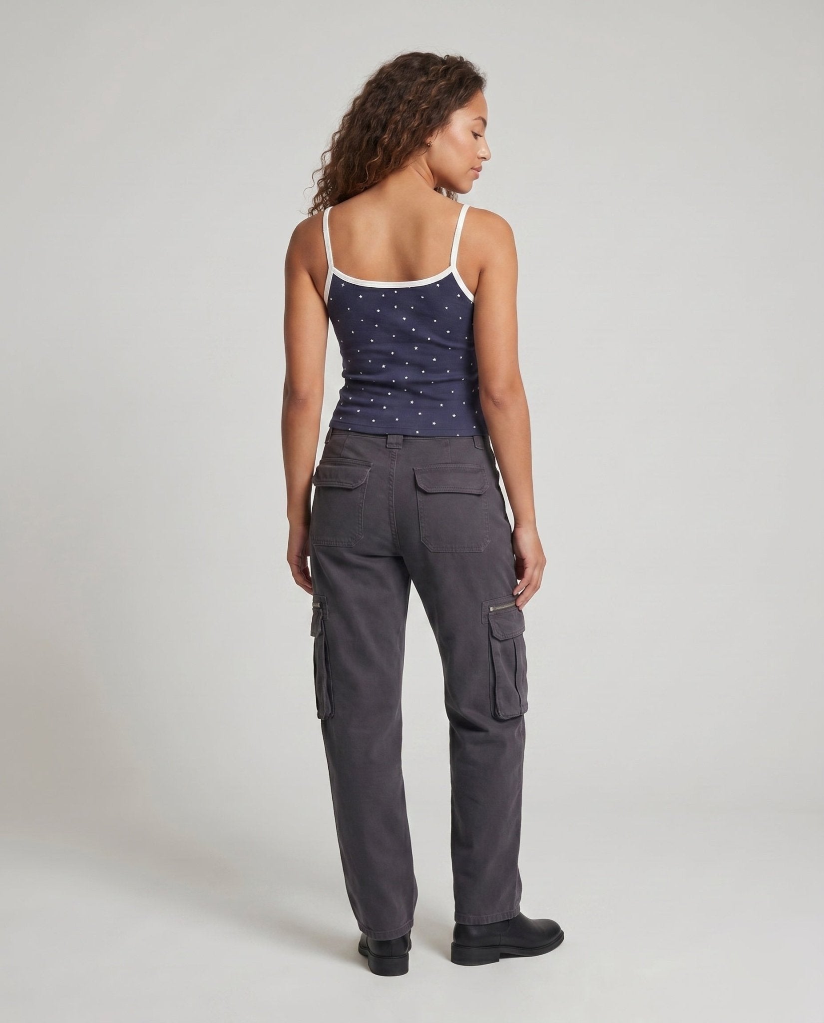 Women's Trendy Leisure Top with Playful Print - Chichicherry