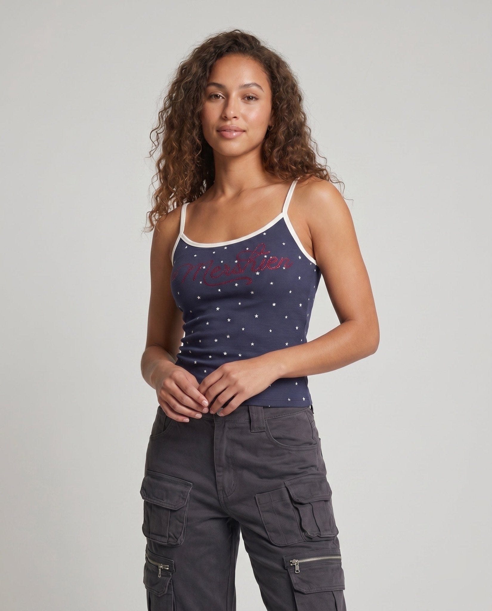 Women's Trendy Leisure Top with Playful Print - Chichicherry