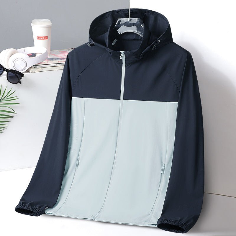 Women's Ultralight UV Protection Windbreaker with Hood and Ventilation Perforation Chichicherry - Chichicherry